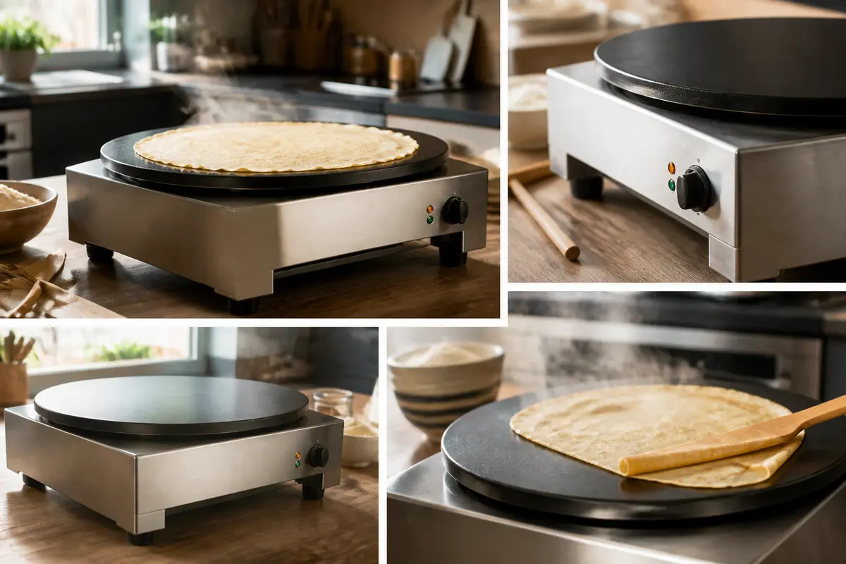 Crêpière professionnelle gaz ou électrique : Quelle choisir ?