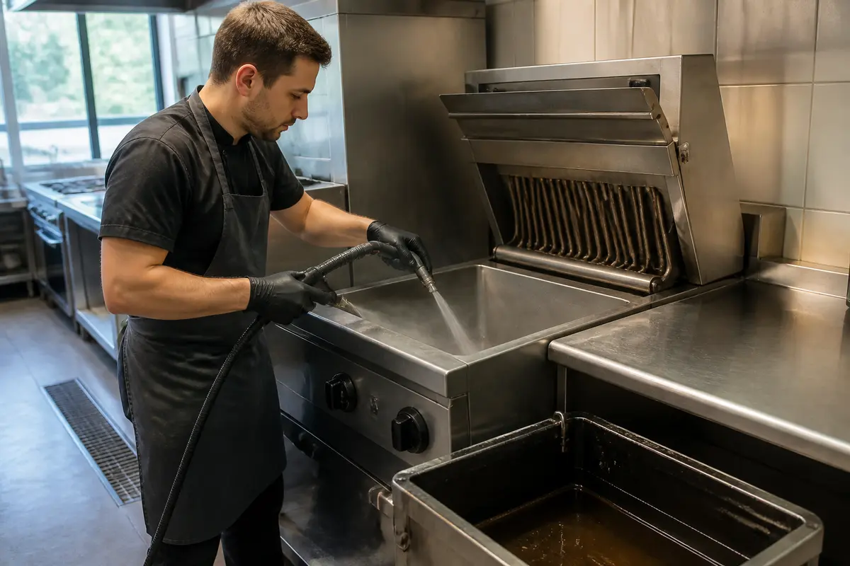 Nettoyage friteuse professionnelle : méthode simple et efficace